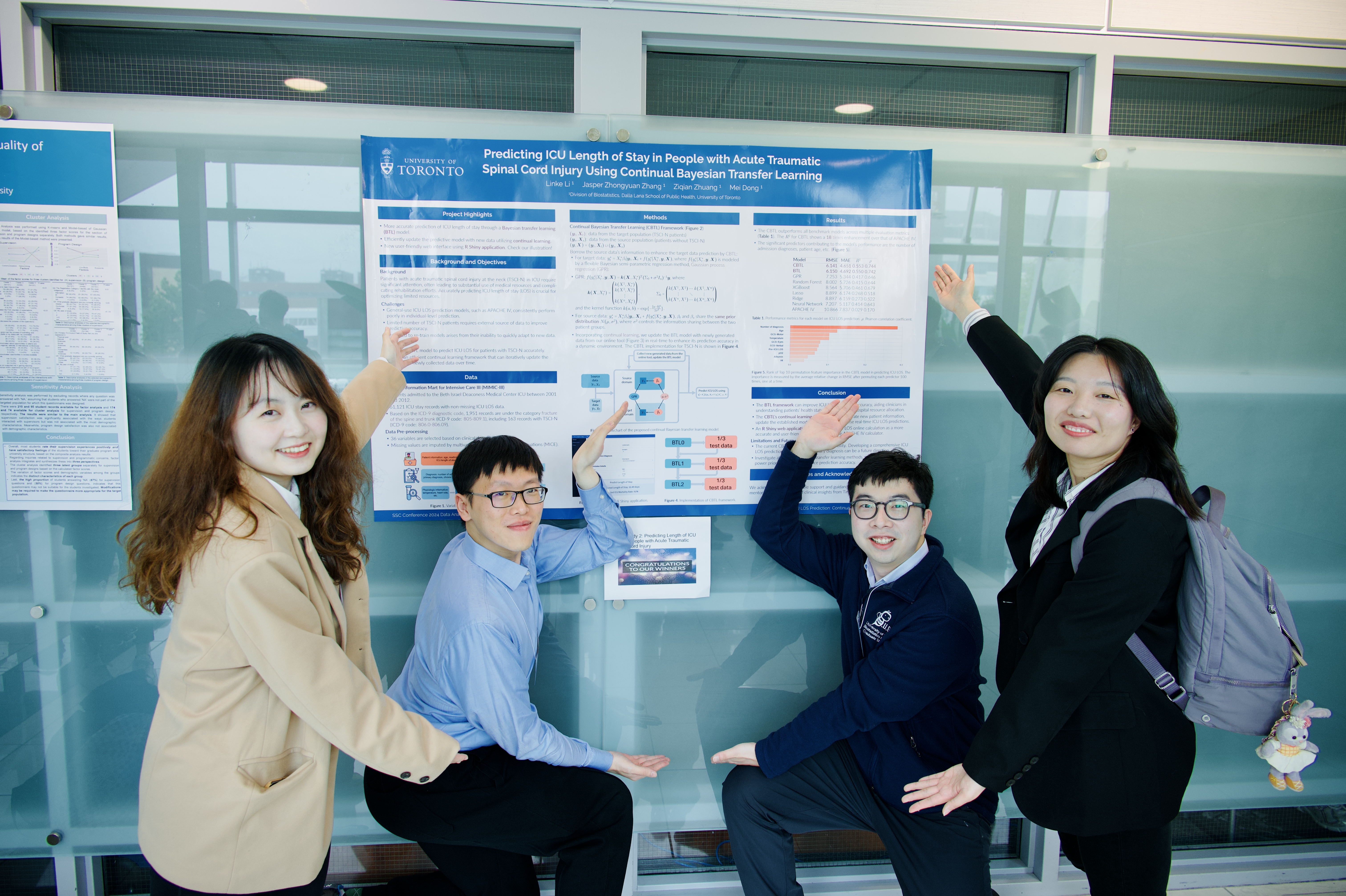 Case study competition with poster